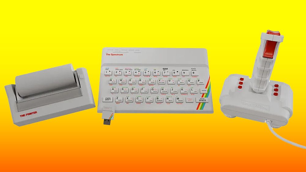 New white edition ZX Spectrum replica is a glimpse of the 1980s
