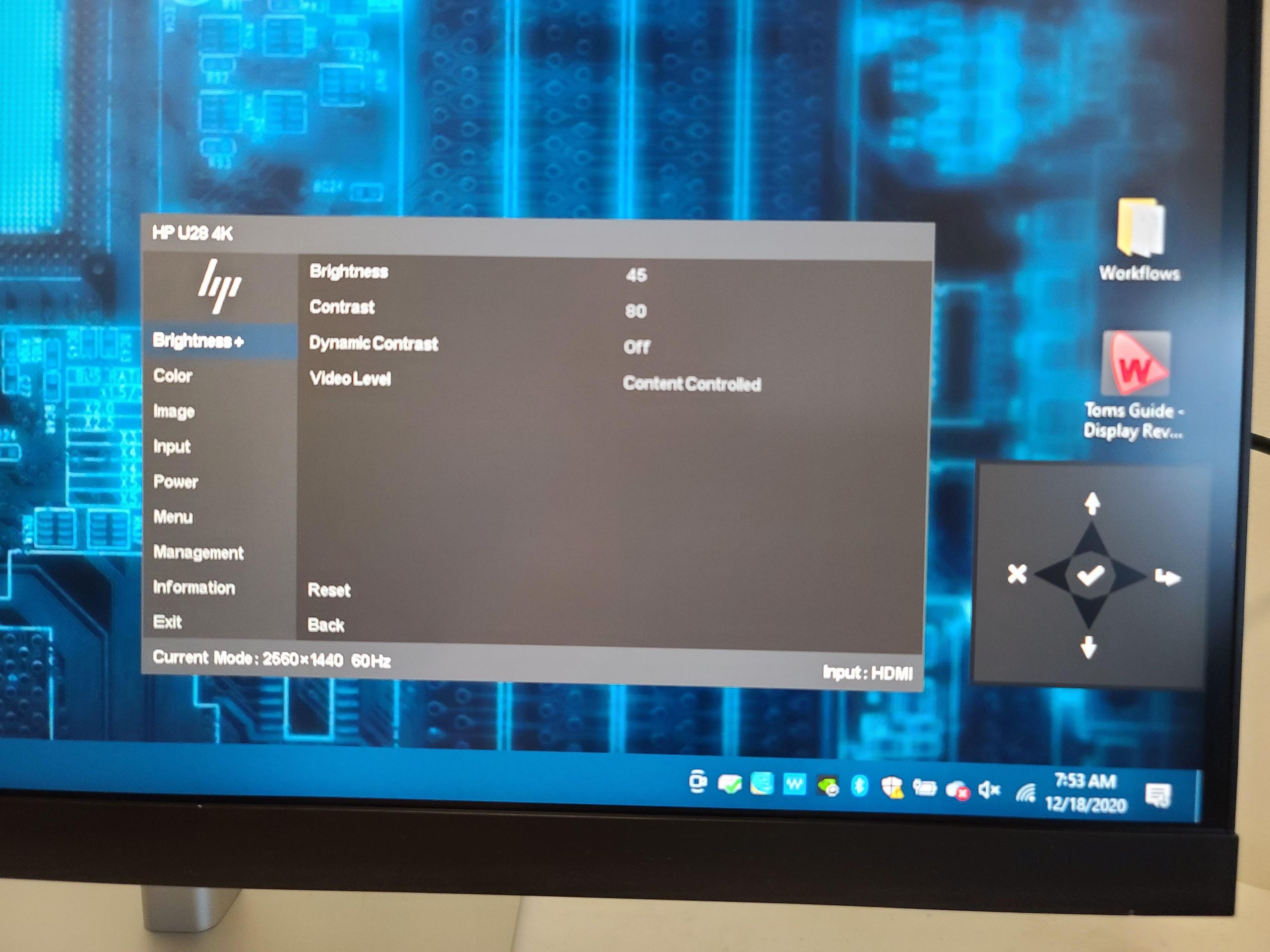 HP U28 4K HDR Monitor Review: Color You Can Count On | Tom's Hardware