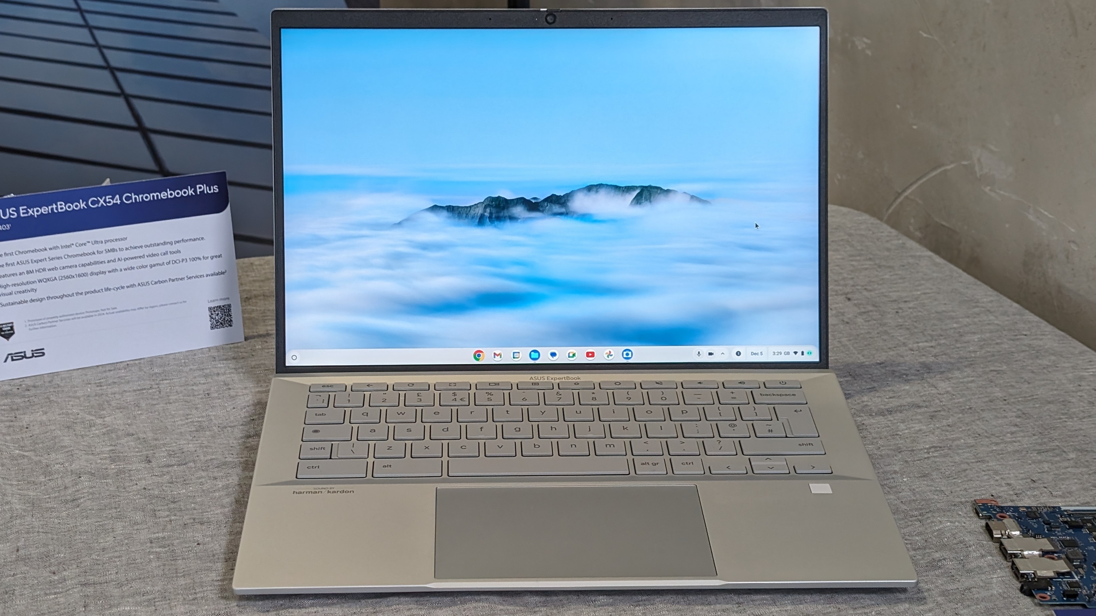 The ASUS ExpertBook CX54 Chromebook Plus is already setting the