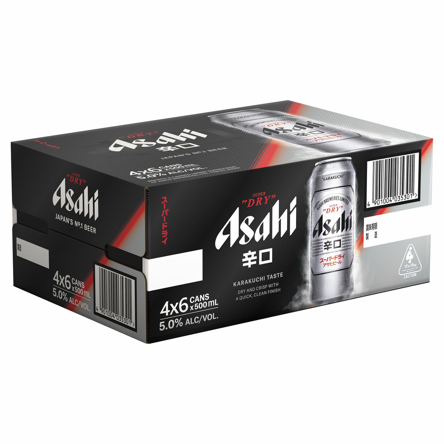 Asahi Super Dry Can 500mL 24 Pack - Web Browser Support