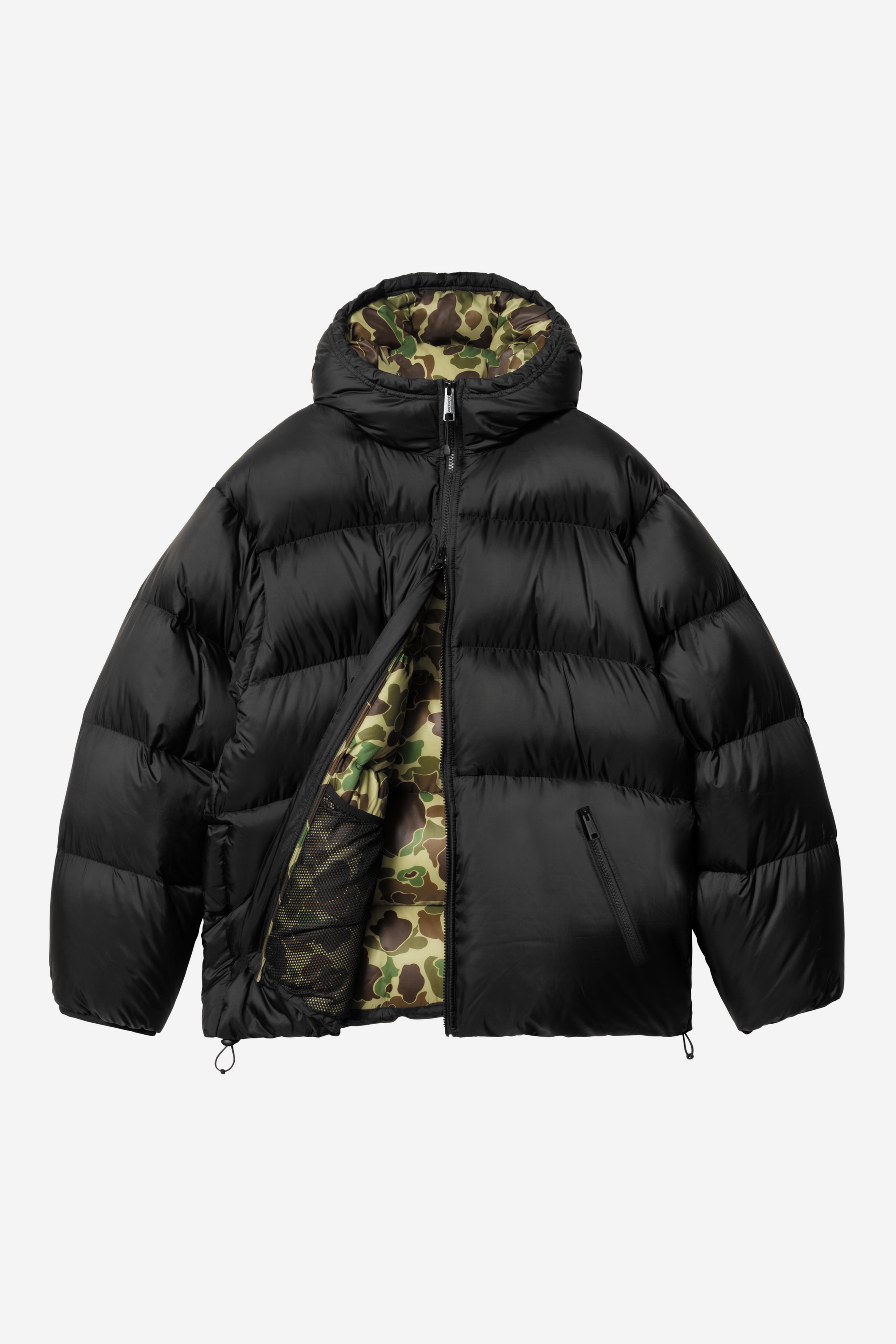 Carhartt WIP Toronto Jacket, Black / Camo Duck, Green | Official