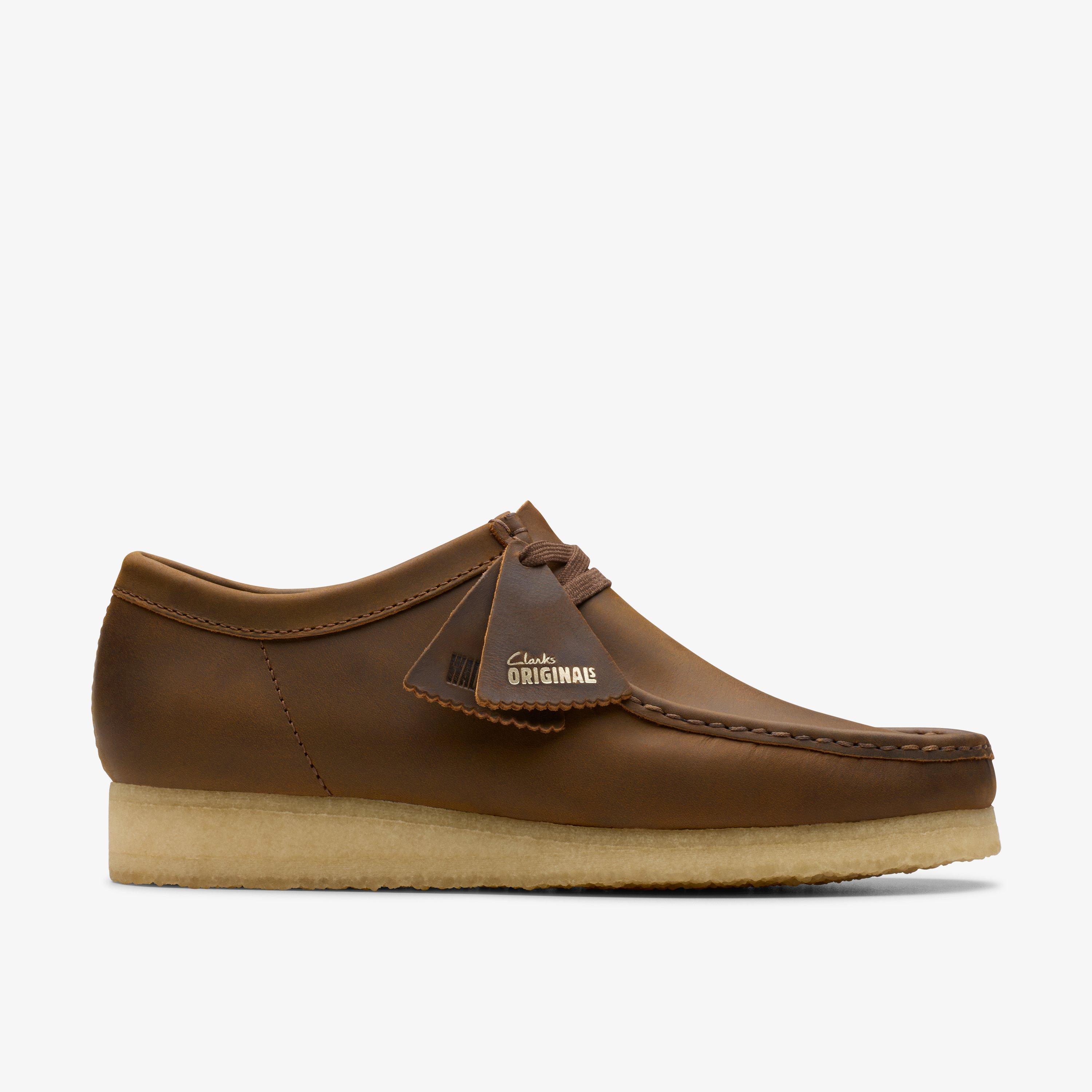 Men's Wallabee™ Beeswax Leather Shoes | Clarks