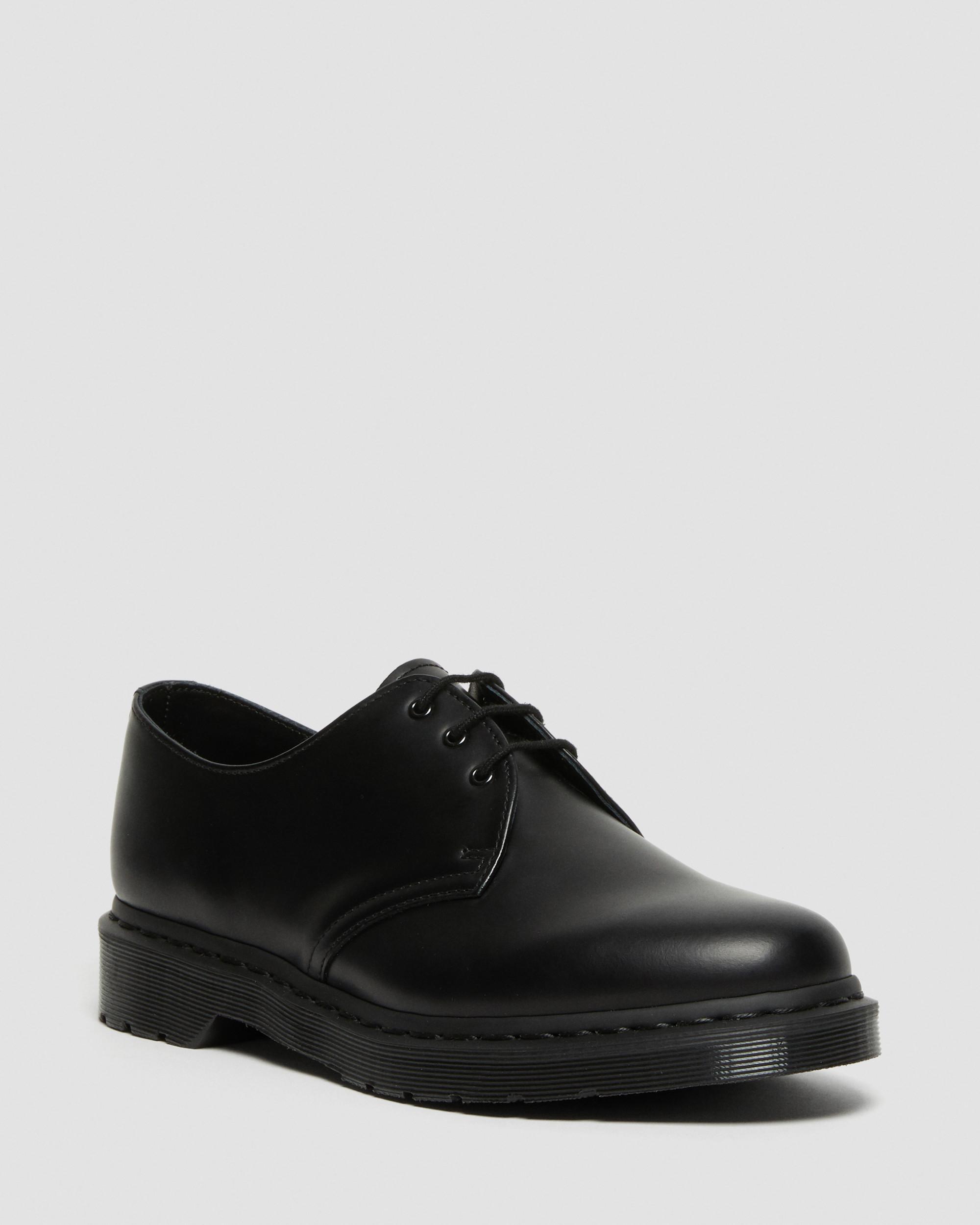 1461 Mono Smooth Leather Oxford Shoes in Black | Dr. Martens
