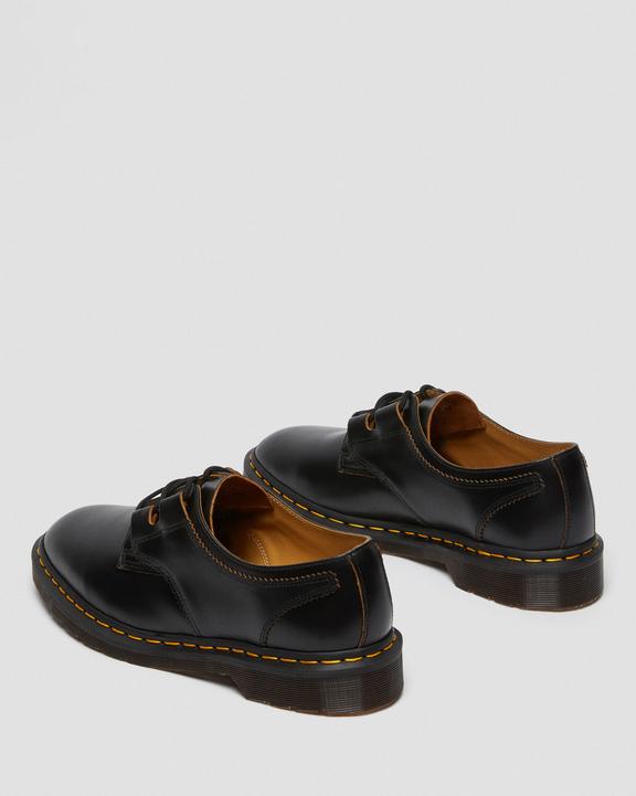 1461 Ghillie Leather Oxford Shoes in Black | Dr. Martens
