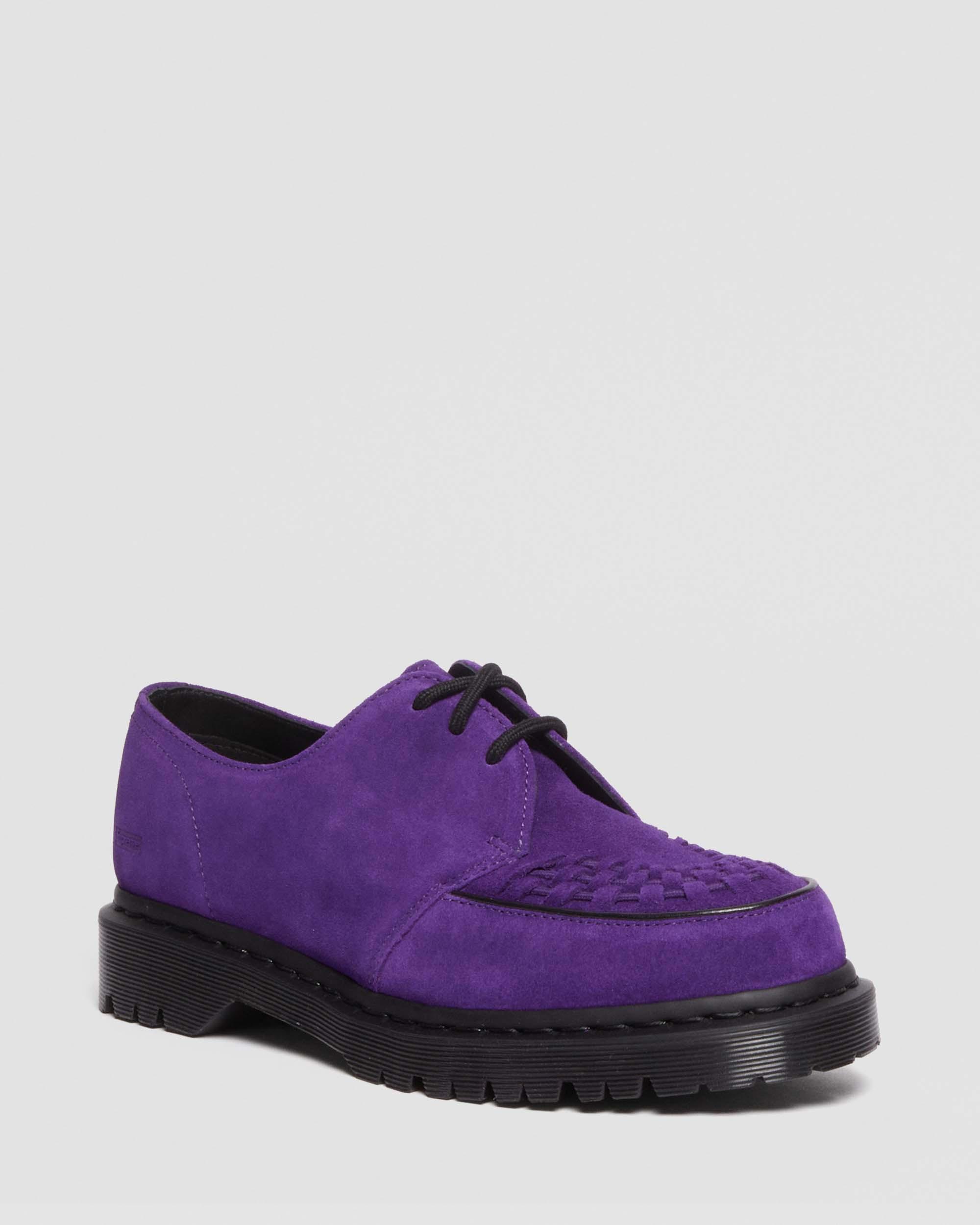 Ramsey Supreme Suede Creepers in Purple | Dr. Martens