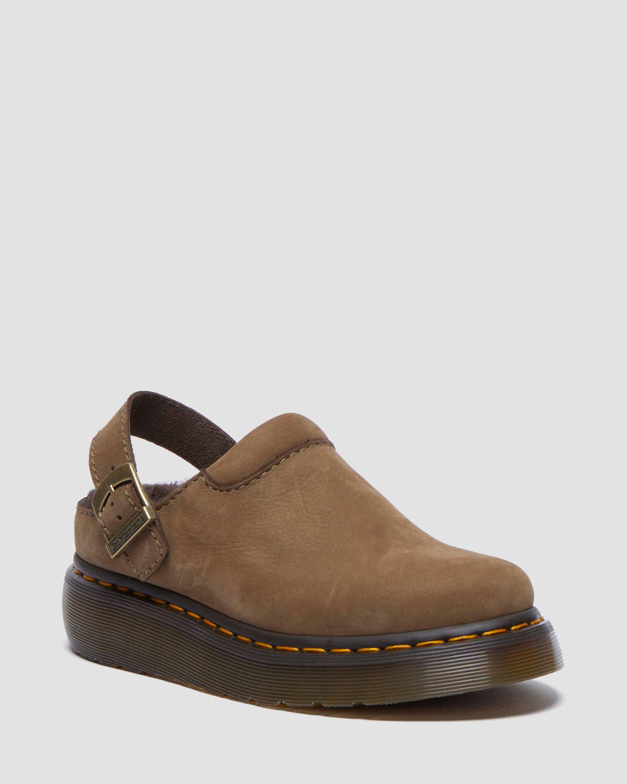 Laketen Buttersoft Slingback Mule in Khaki | Dr. Martens