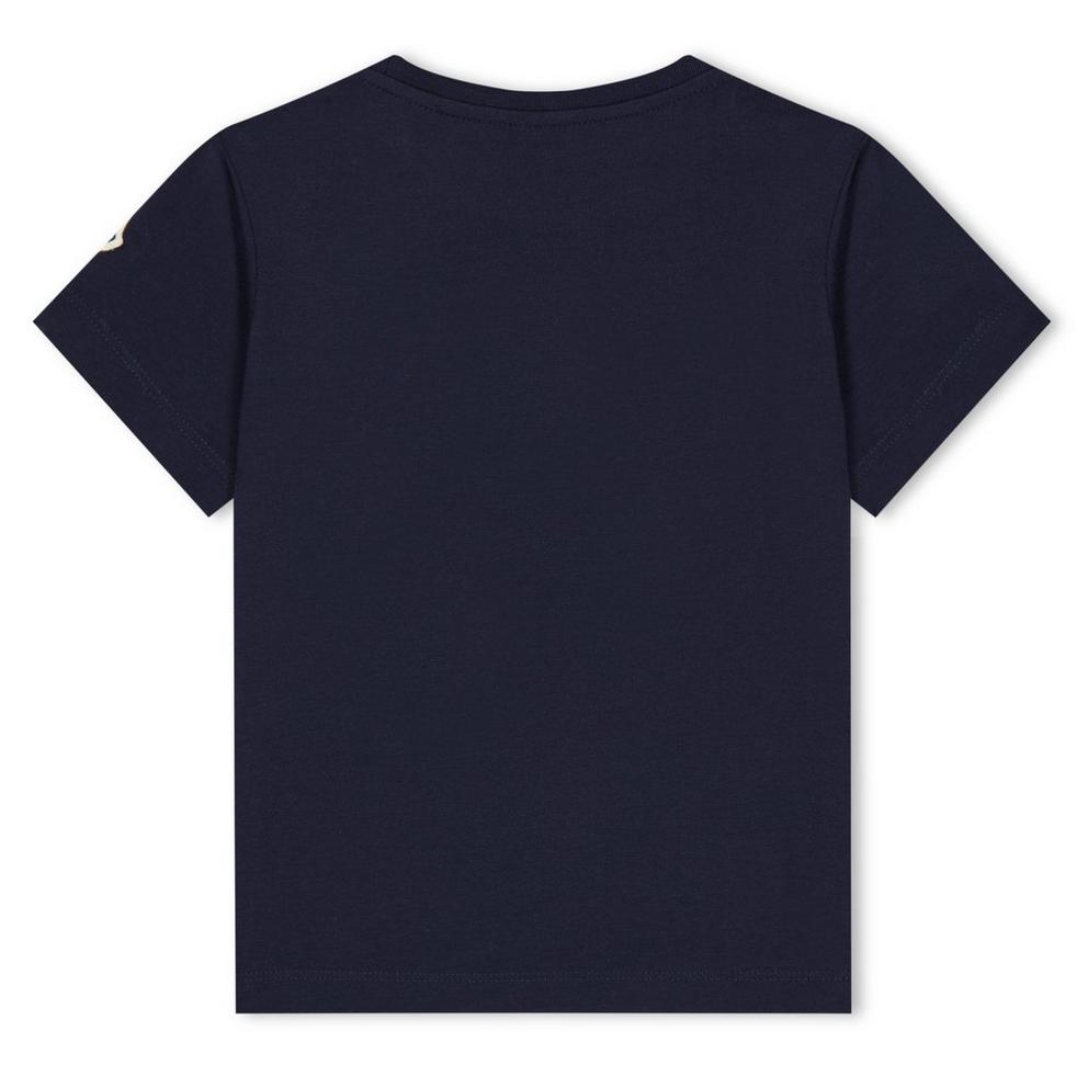 Moncler Kids' Large Logo Regular Fit T-Shirt | Cruise Fashion