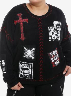 Knit Skull Sweater | Hot Topic