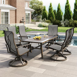 Backyard Creations® Saddle Creek 7-Piece Dining Patio Set at Menards®