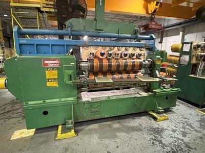 60″ x 40,000lbs (3) Heads Stamco Loop Slitting Line | Galaxie