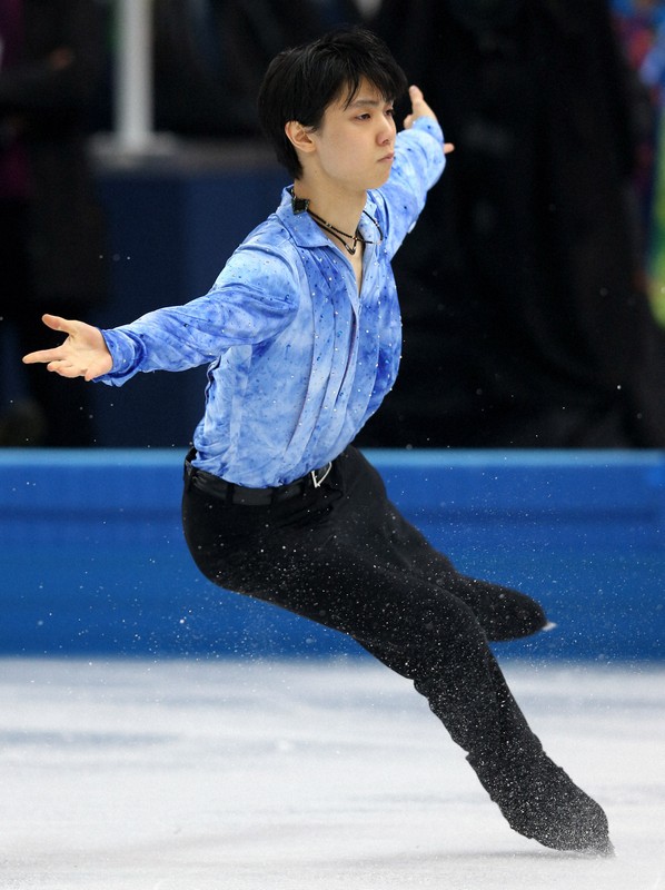 写真で見る日本のメダリスト男子：羽生結弦 ソチオリンピック2014