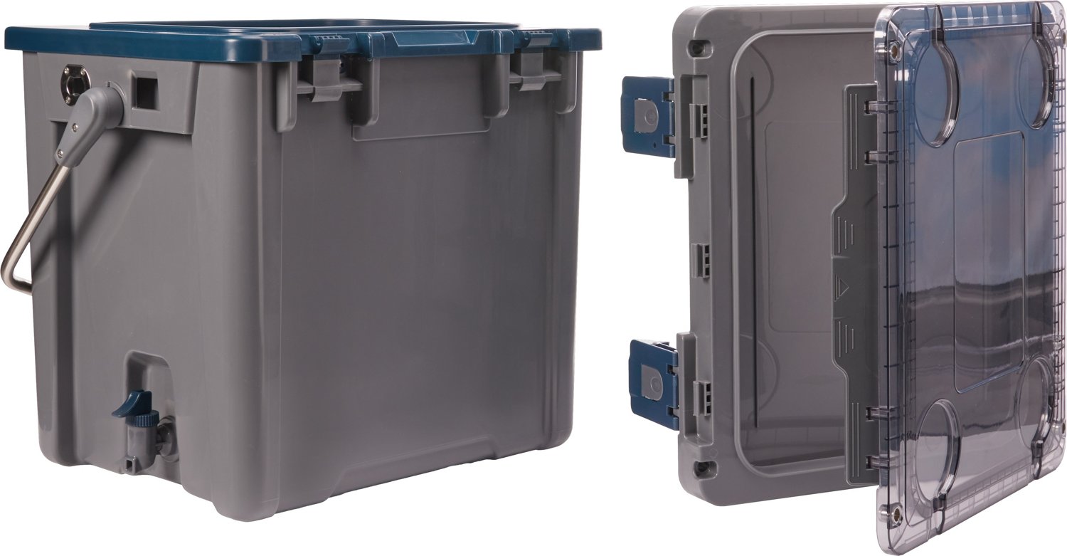 Magellan Outdoors Pro Explore Icebox 25 Tall - Grey/Navy