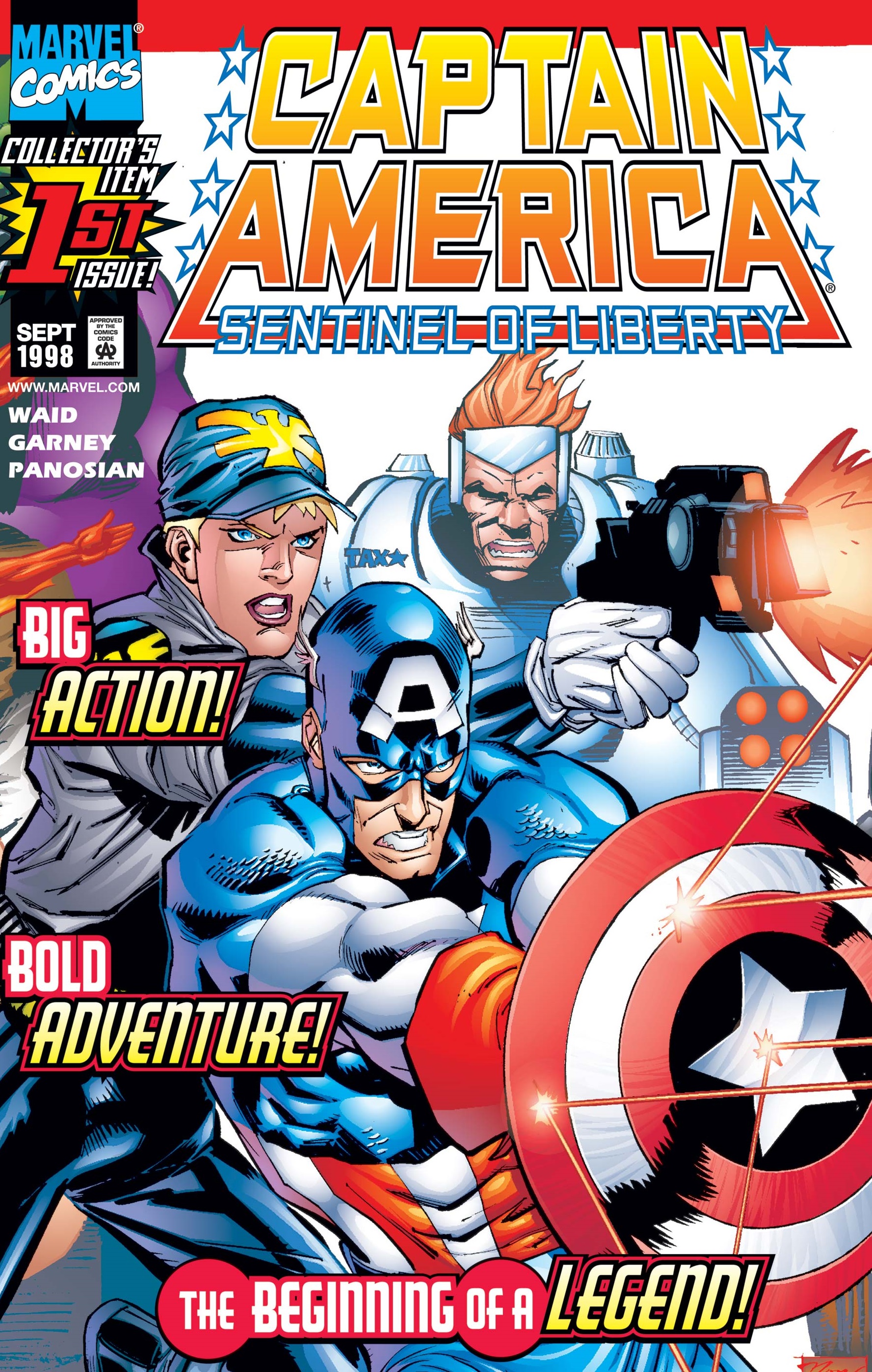 Captain America Sentinel of Liberty (1998) #1 | Comic Issues | Marvel