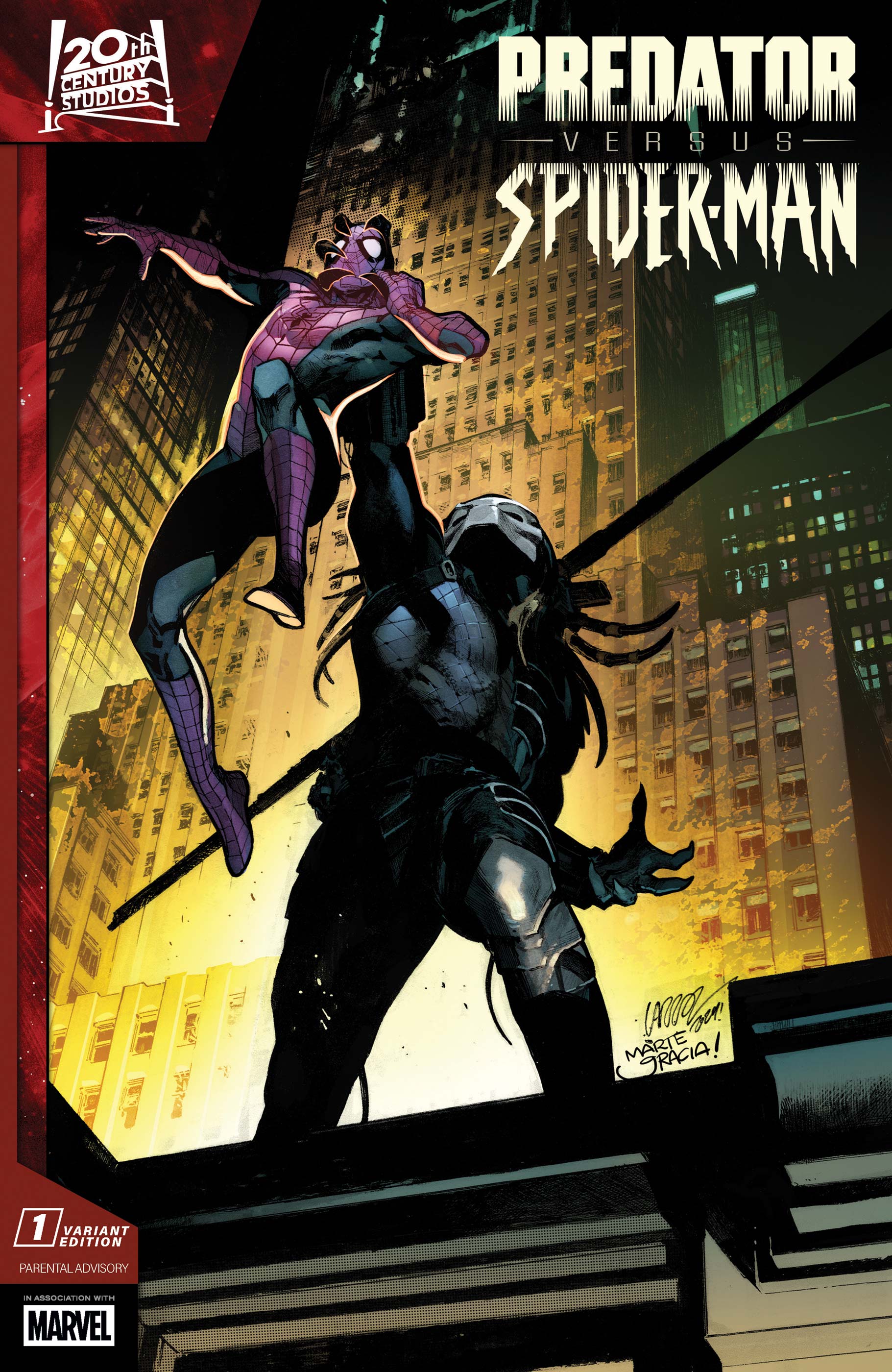 Predator Vs. Spider-Man (2025) #1 (Variant) | Comic Issues | Marvel