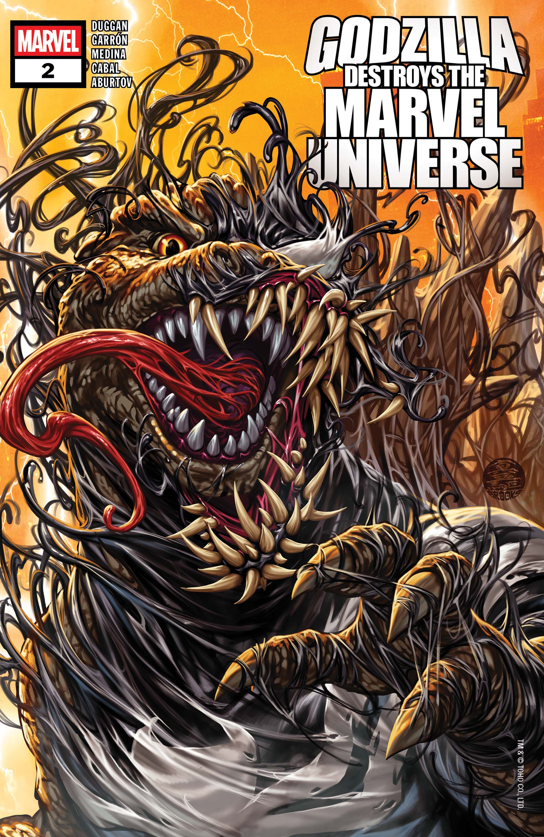 Godzilla Destroys the Marvel Universe (2025) #2 | Comic Issues