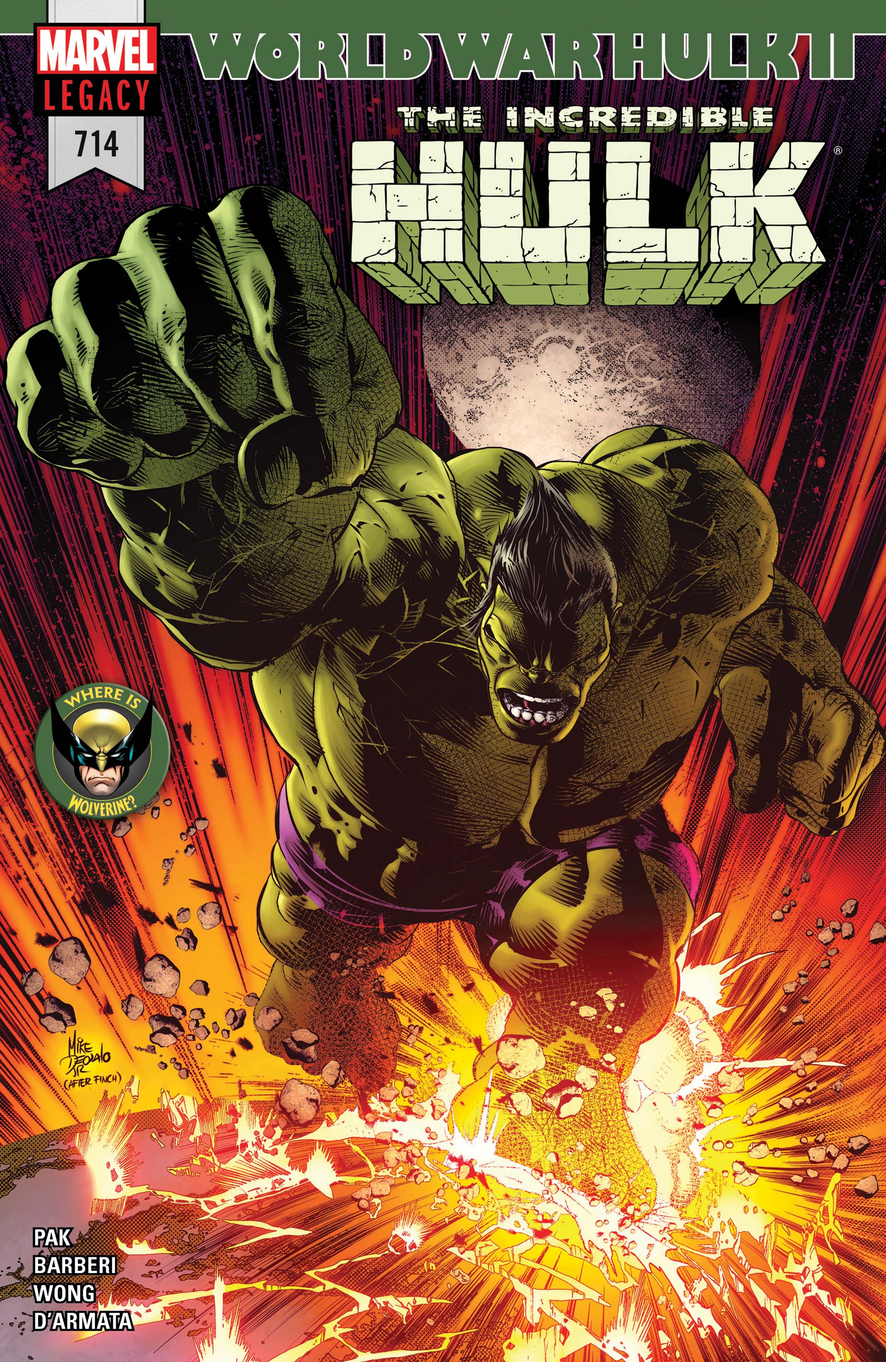 Incredible Hulk (2017) #714 | Comic Issues | Marvel