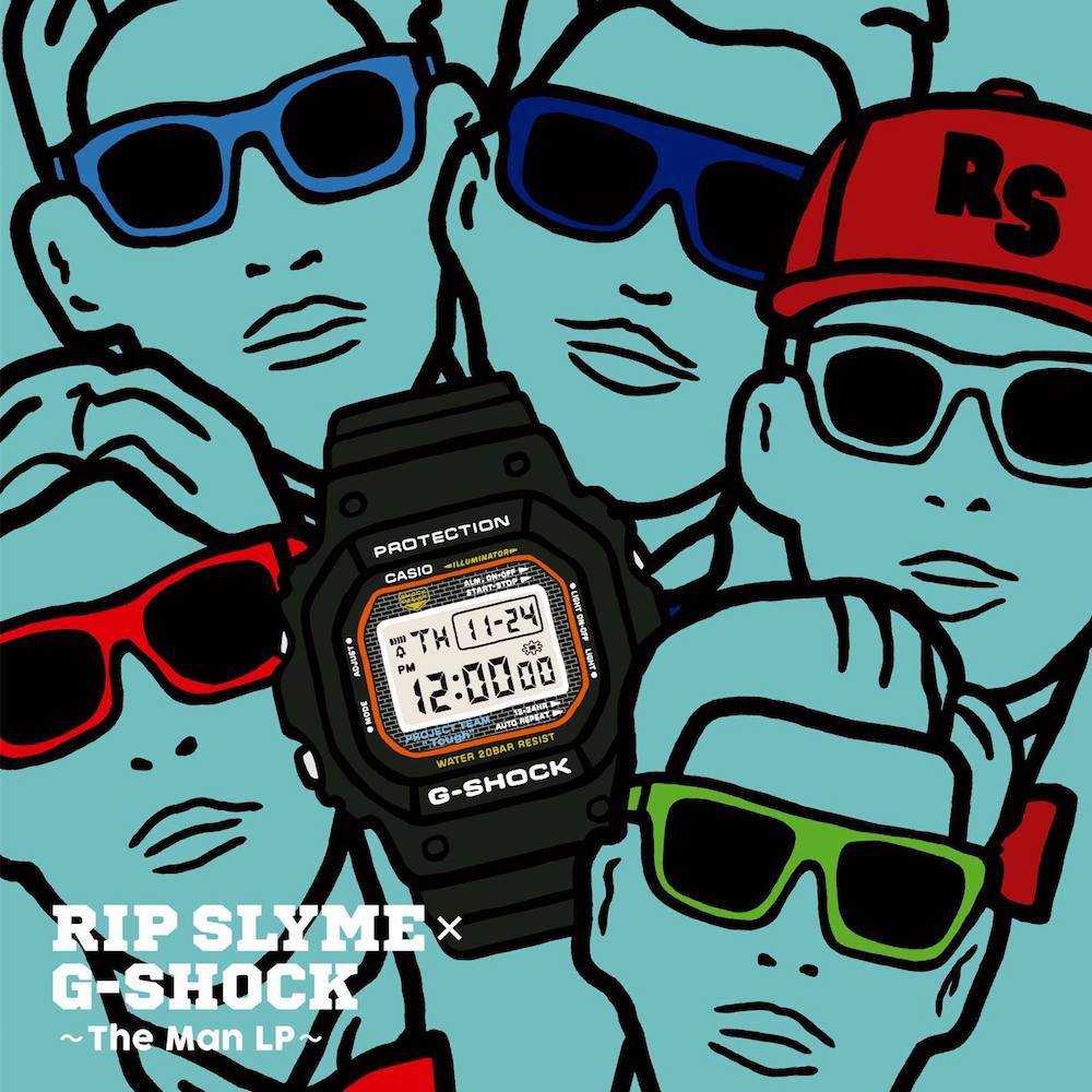 垂涎の一枚。［RIP SLYME × G-SHOCK］のアナログレコードを手に入れよう。