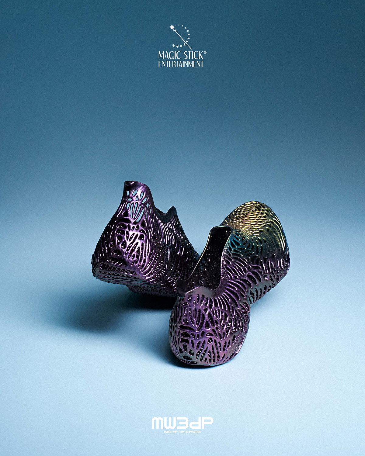 最先端の3Dプリント技術を応用したMAGIC STICK × mw3dpのフットウェア