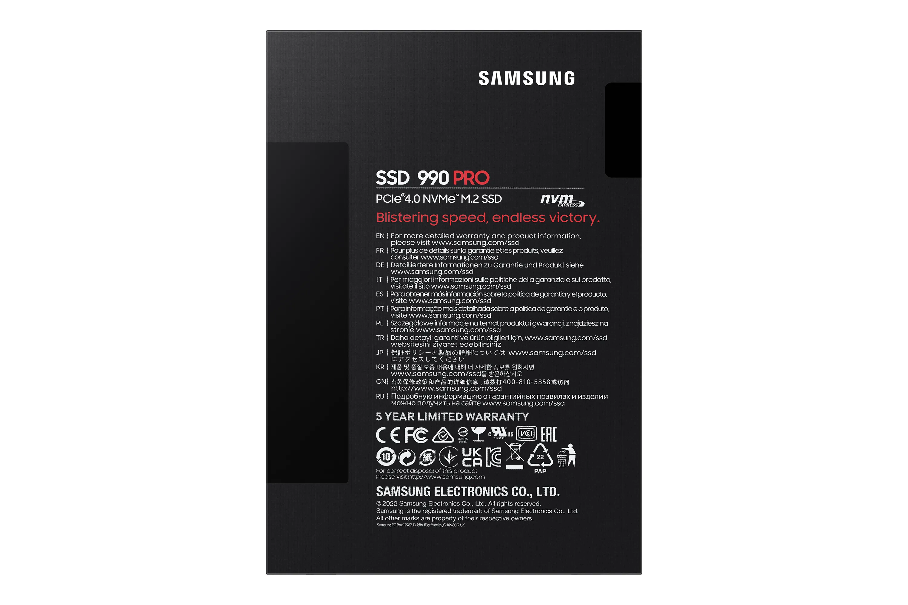 Samsung 990 PRO 4TB M.2 PCIe 4.0 NVMe SSD - Multitronic