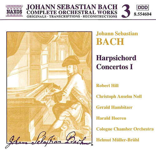 BACH, J.S.: Harpsichord Concertos, Vol. 1 - 8.554604 | Discover