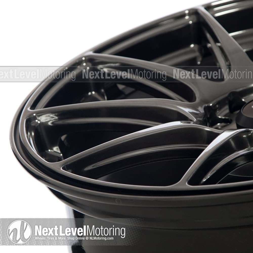 XXR Wheels: 527 18x8 5x108|5x112 Chromium Black Rims et42