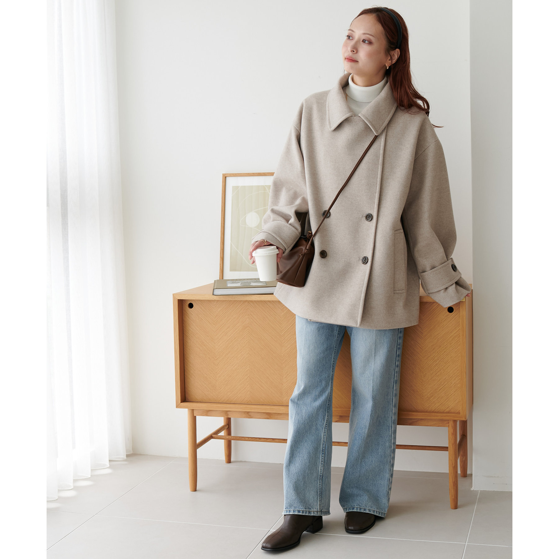 中空糸スタンドミドルコート《WEB限定カラーあり》 | ファッション通販