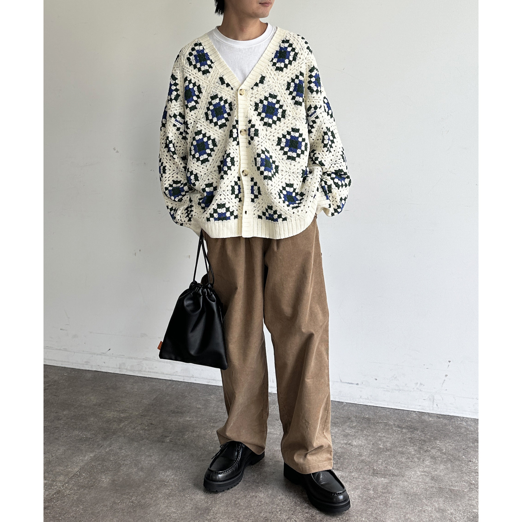 クロシェ編みカーディガン | ファッション通販サイト NUGU