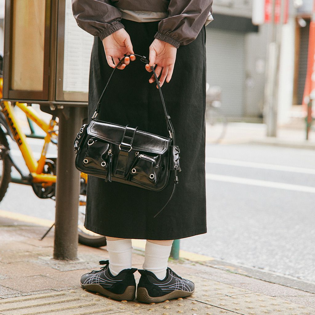 Y2Kヴィンテージポケットショルダーバッグ | ファッション通販サイト NUGU