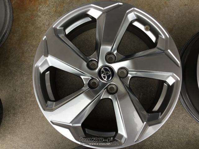 ホイール・小傷程度!トヨタ RAV4純正(ハイグロス)18インチ 4本セット