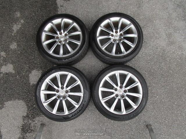 ホイール・タイヤ・マークX純正18インチタイヤホイール4本セット・ご