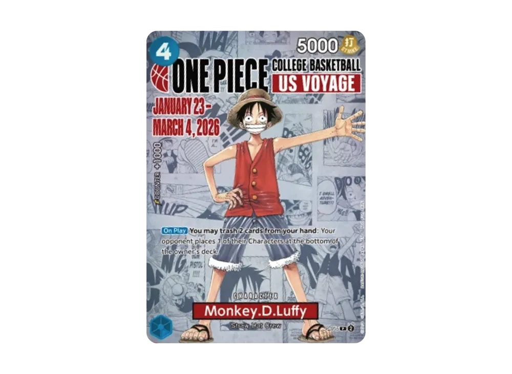 モンキー・D・ルフィ：P (開封済) [P-055]【英語版】(プロモーション