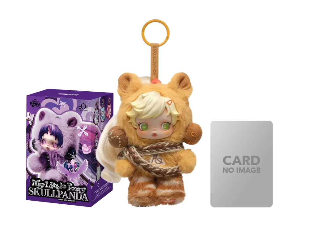 ポップマート スカルパンダ × マイリトルポニー シリーズ ぬいぐるみ