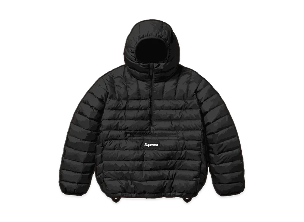 Supreme Micro Down Half Zip Hooded Pullover 
