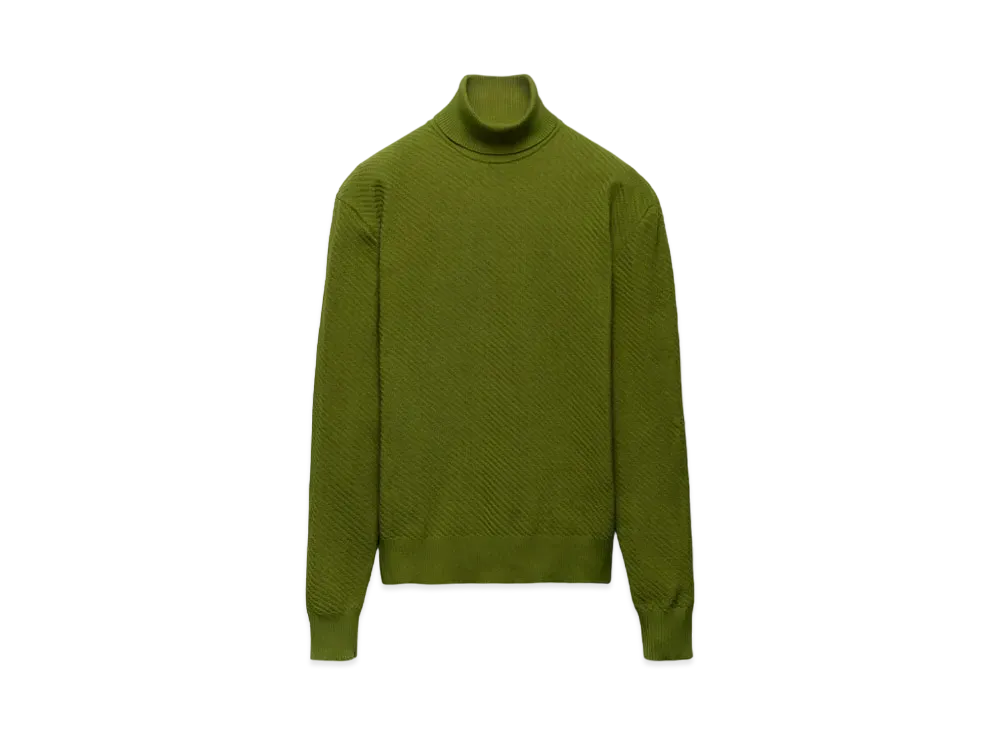 プラダ メンズ リナイロン タートルネック セーター 