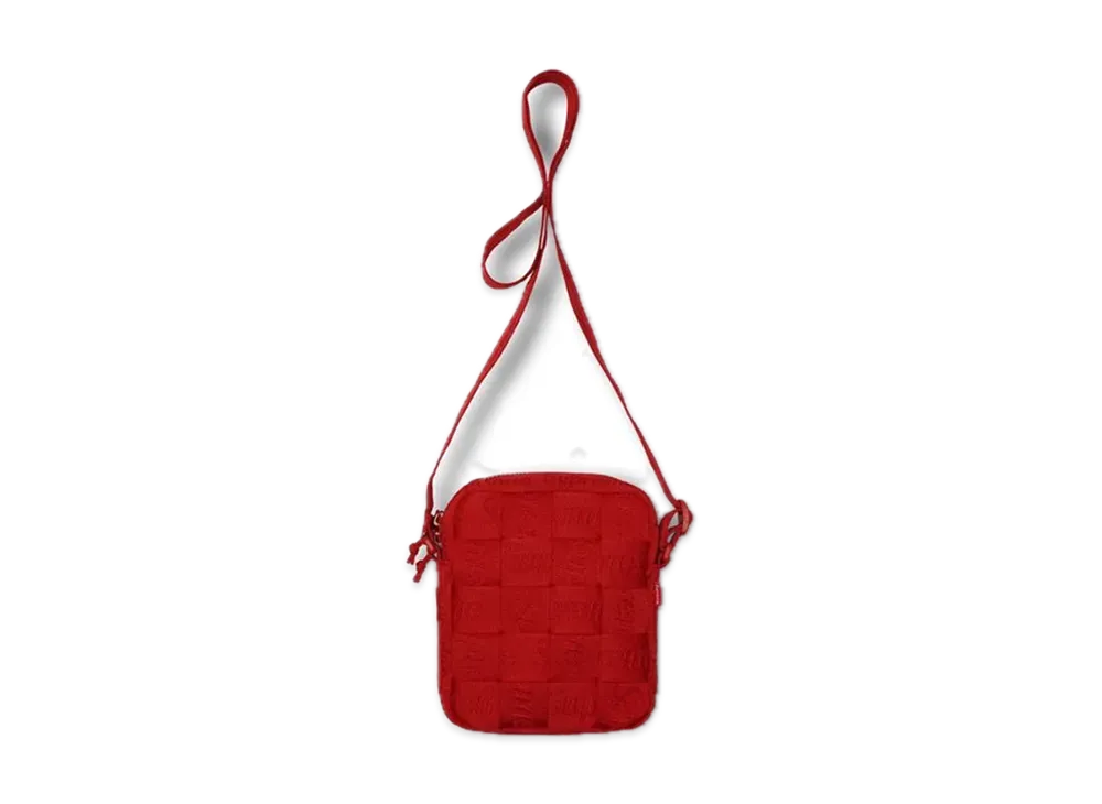 Supreme Woven Shoulder Bag 