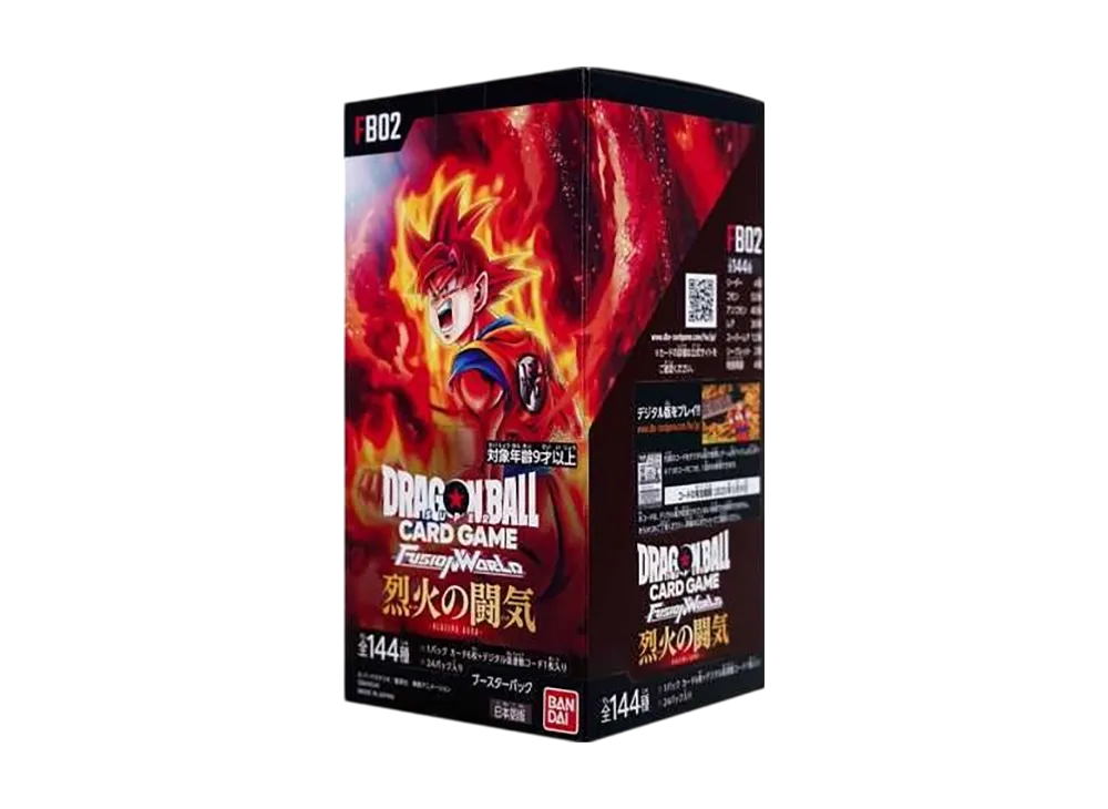 ドラゴンボールフュージョンワールド烈火の闘気1BOXテープ付き
