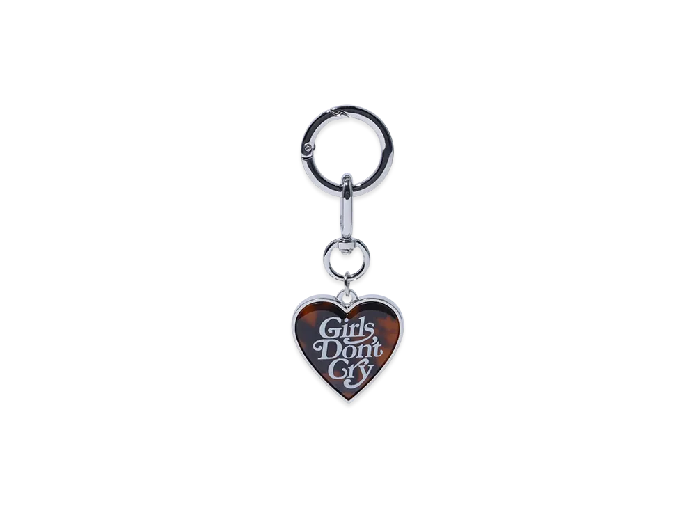 Girls Don't Cry Tortoiseshell Pattern Keyring 