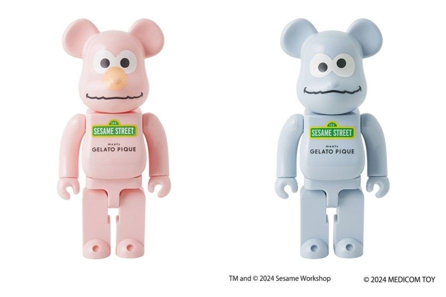 9/11発売｜BE@RBRICK × SESAME STREET × GELATO PIQUE collection