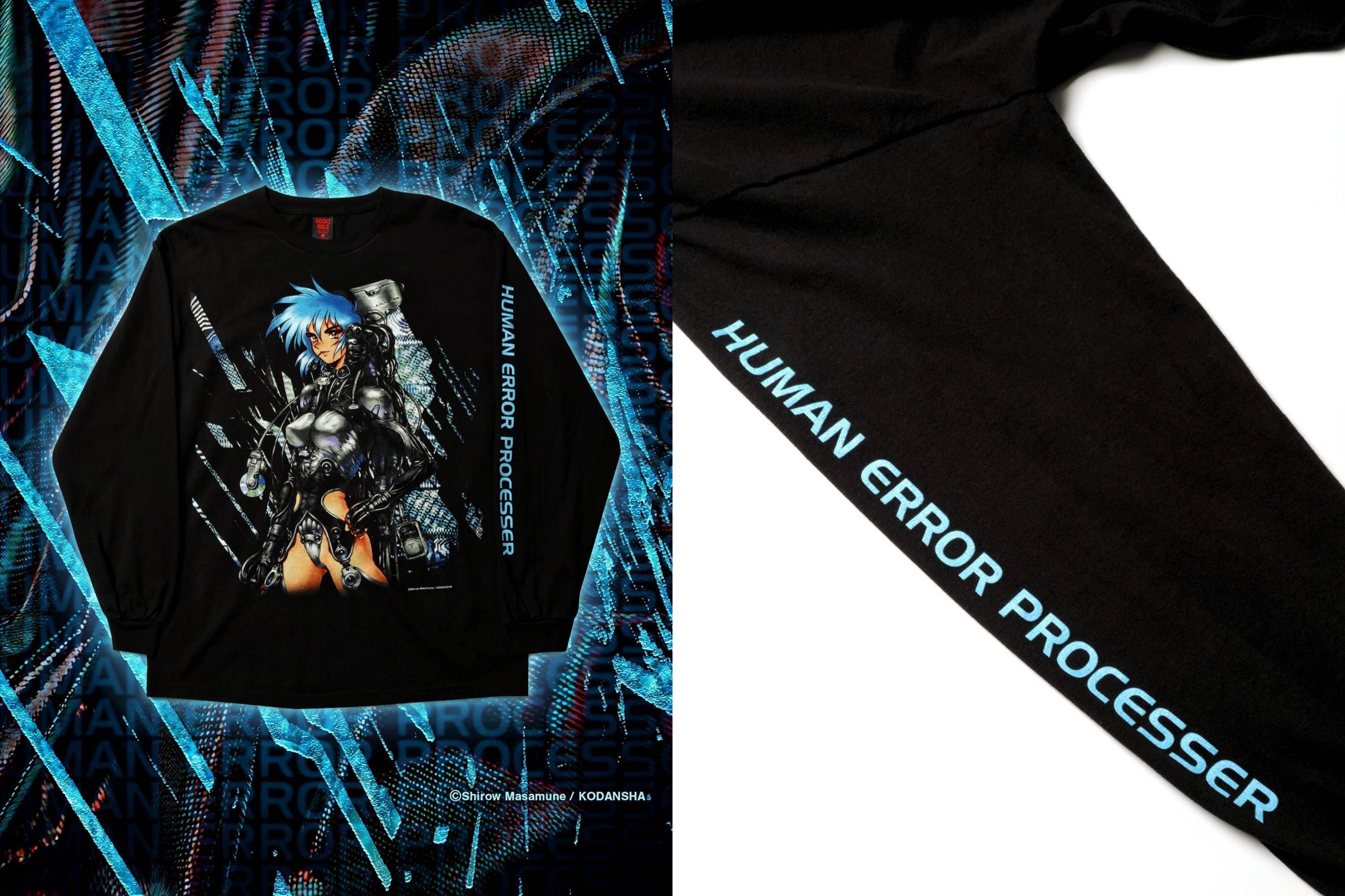 Geeks Rule × THE GHOST IN THE SHELLの最新コラボTシャツが登場