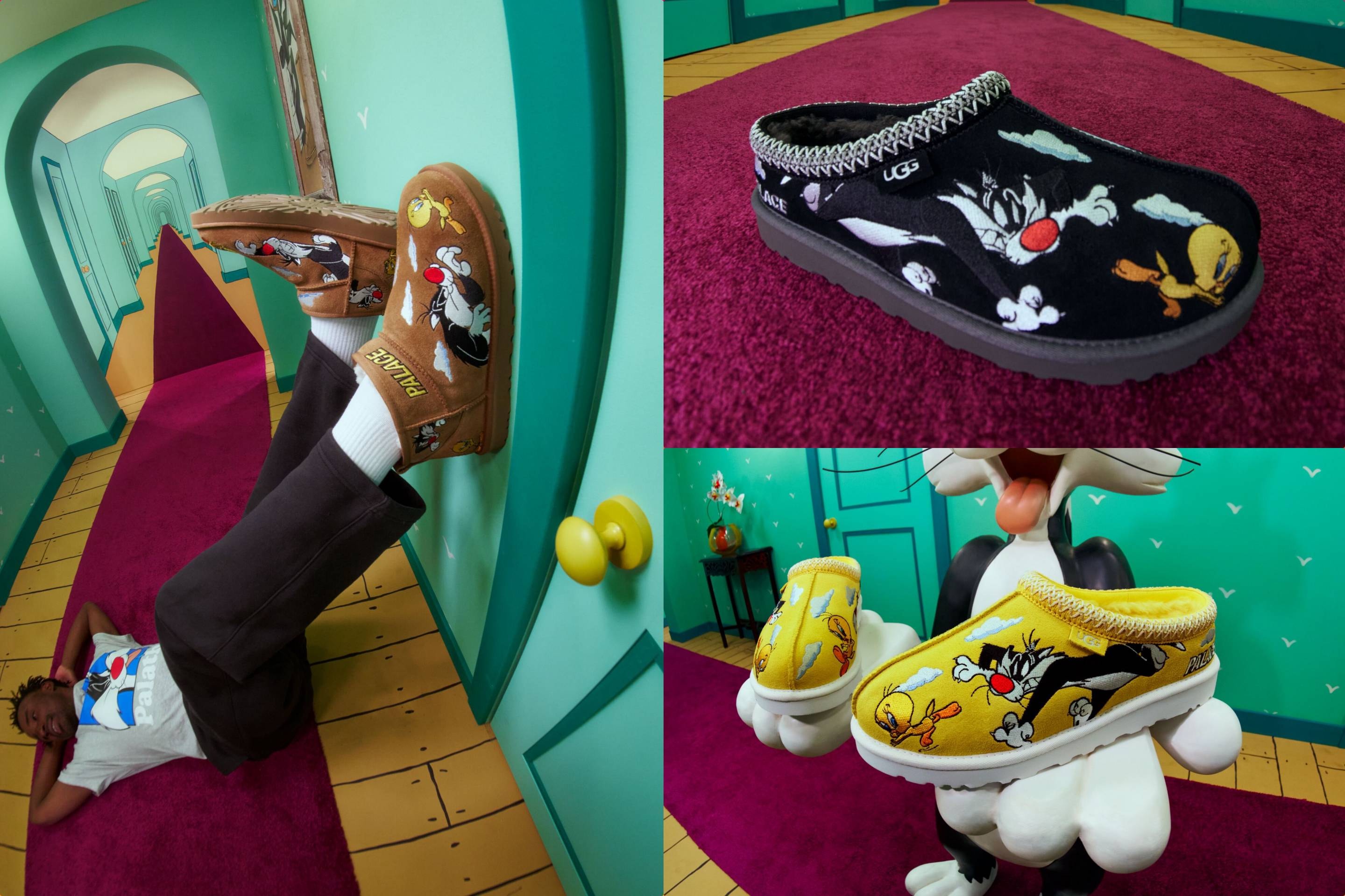12/6発売｜Palace Skateboards × UGG × Looney Tunes 