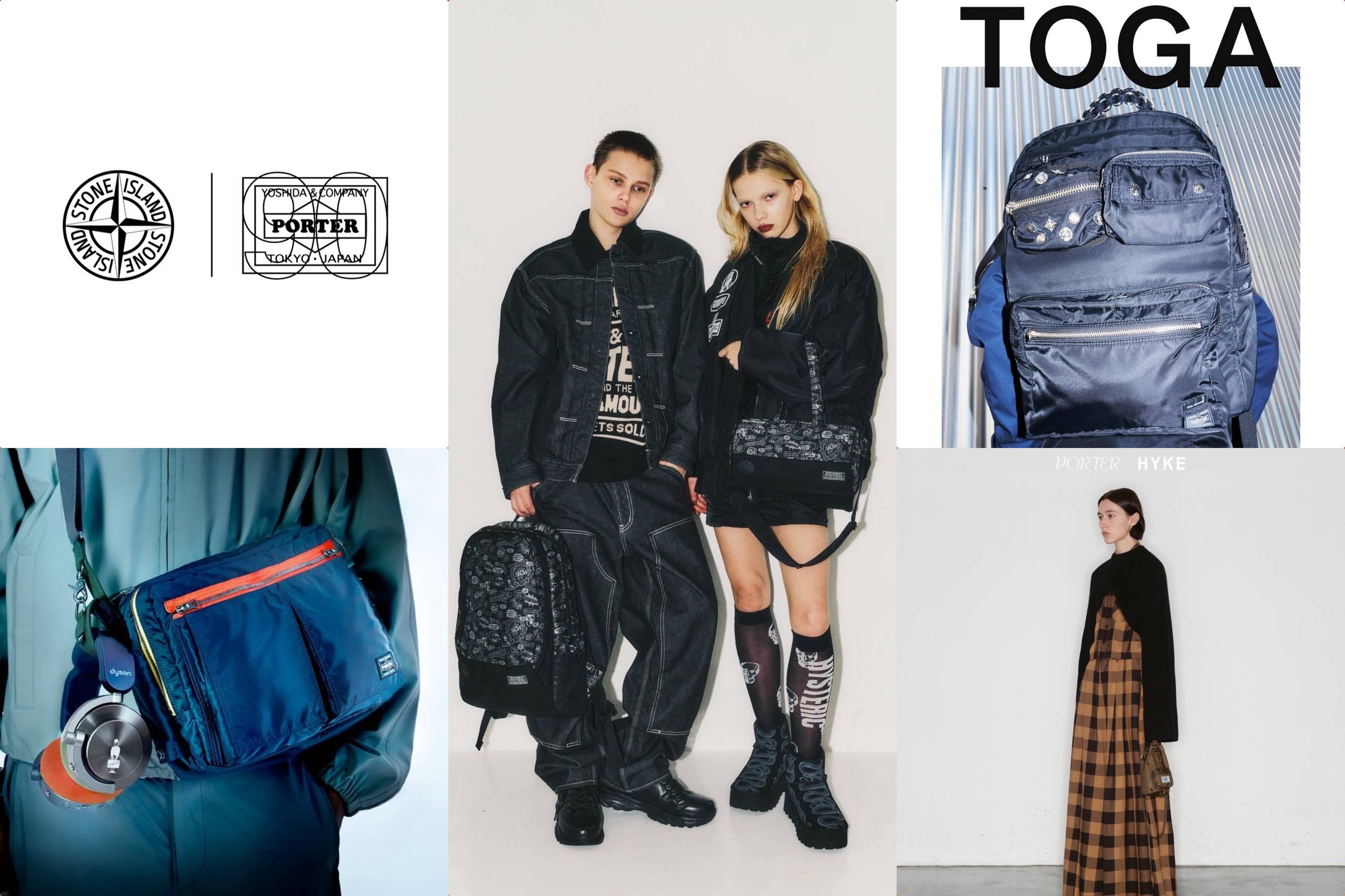 吉田カバン創業90周年の「注目コラボ」5選。PORTER × STONE ISLAND
