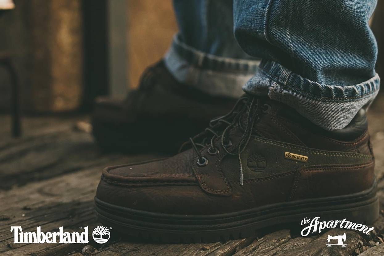 5/23発売｜the Apartment × Timberland Heritage GTX Moc Toe Mid