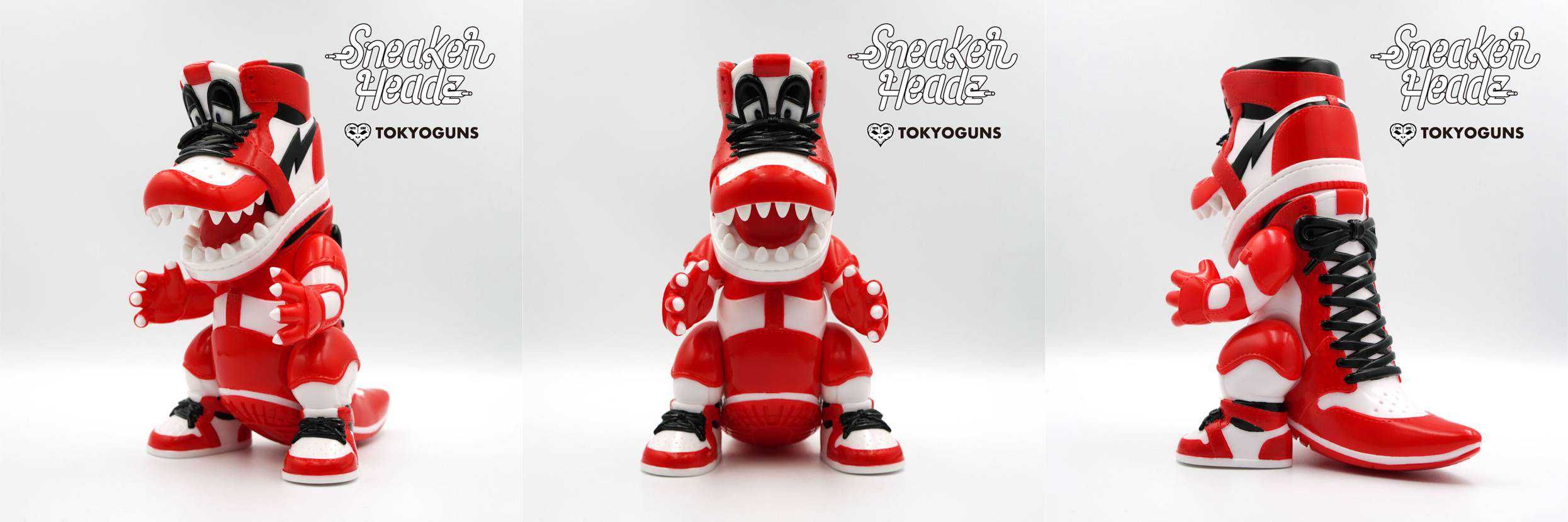 TOKYOGUNS】怪獣スニーカー ヘッド シカゴ 美品 TOKYOGUNS】怪獣