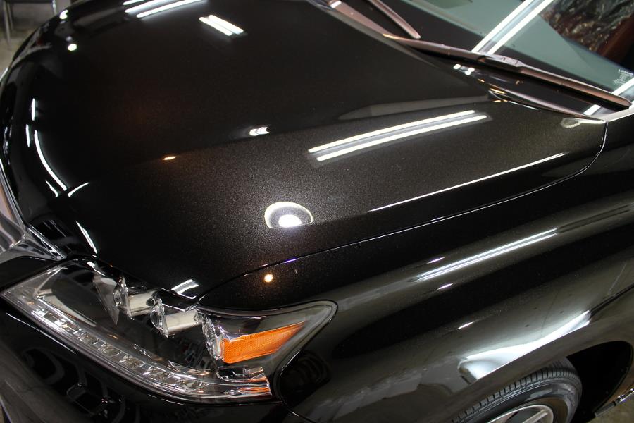 スターライトブラックガラスフレーク！綺麗な塗装ですね！LEXUS