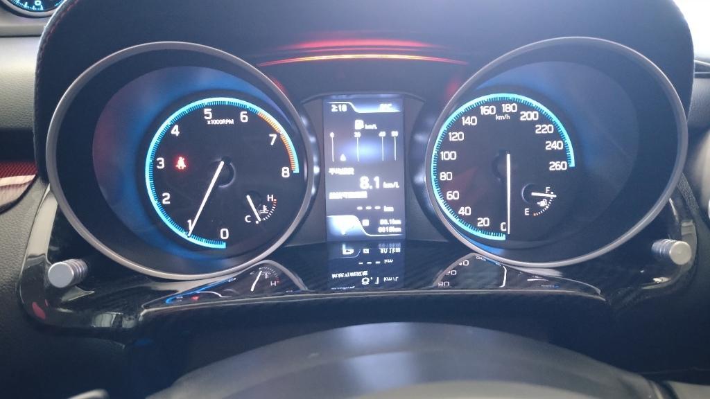 CYBER STORK カスタマイズメーター コンセプトF ブルー のパーツ