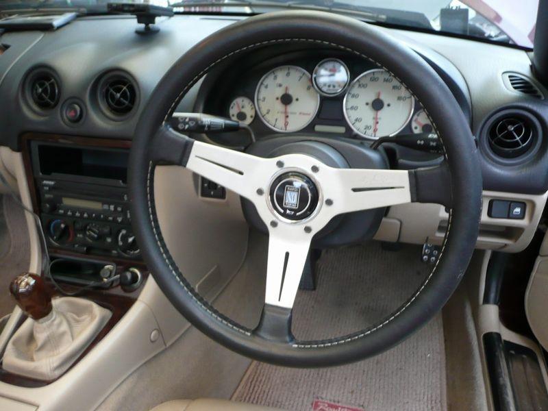 NARDI クラシック ブラックレザー&シルバースポーク(1978年製初期型