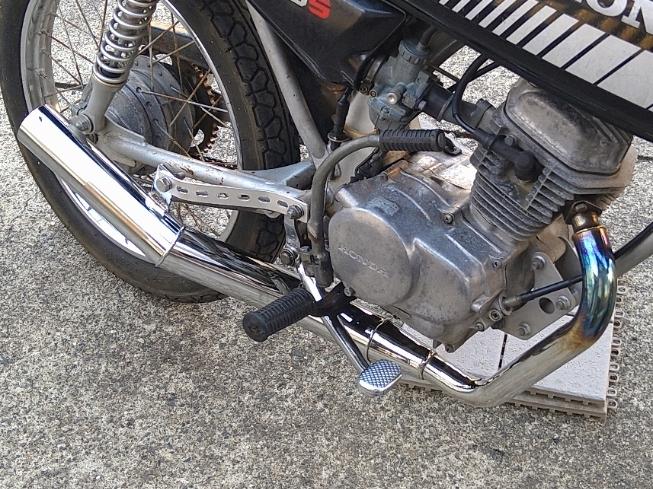 PRETTY RACING APE エイプ50 ショート管 メッキ のパーツレビュー