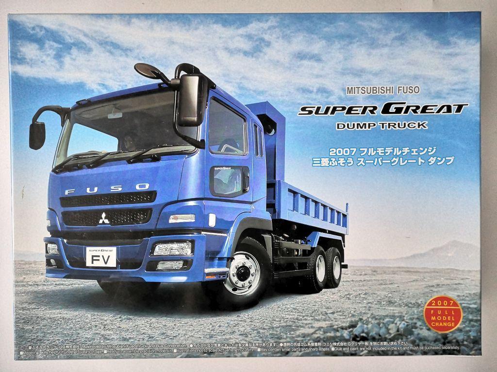 当時物]三菱ふそう スーパーグレート ウイングカーゴ 1/32 プラモデル