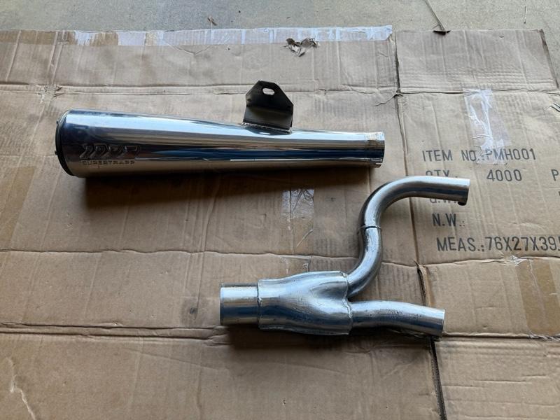 Super Trapp 4インチスーパートラップマフラー のパーツレビュー