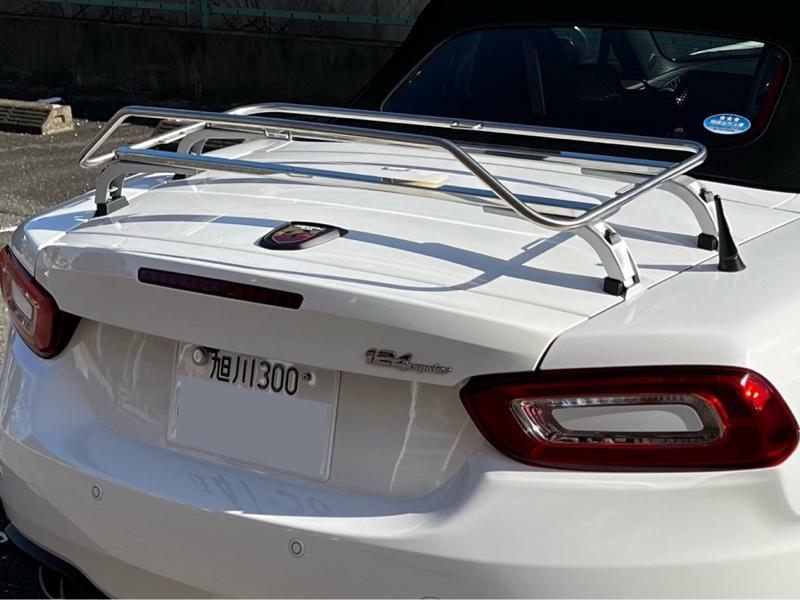 iConcept トランクキャリア のパーツレビュー | 124スパイダー